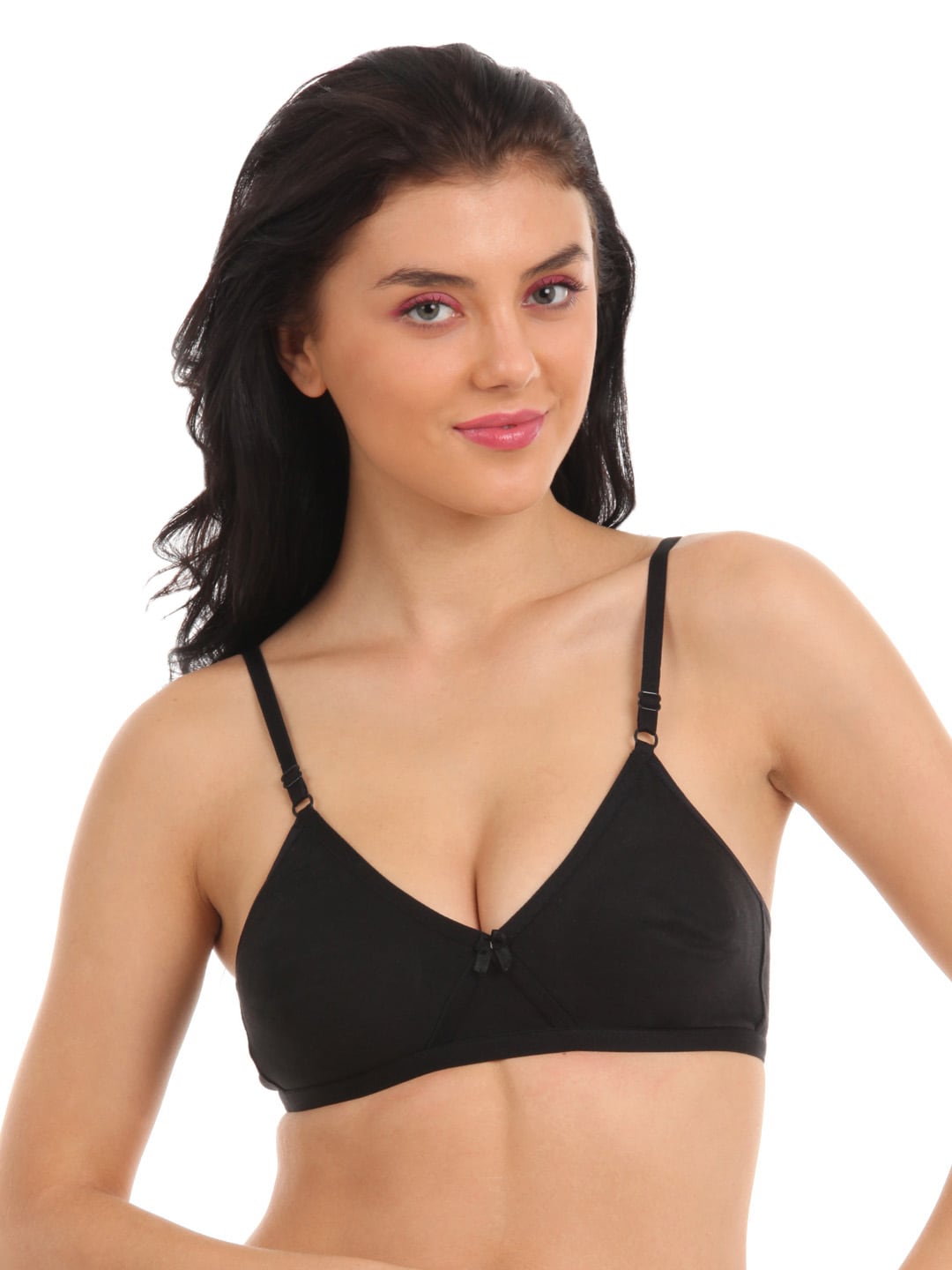 Biara Black Every Day Support Bra