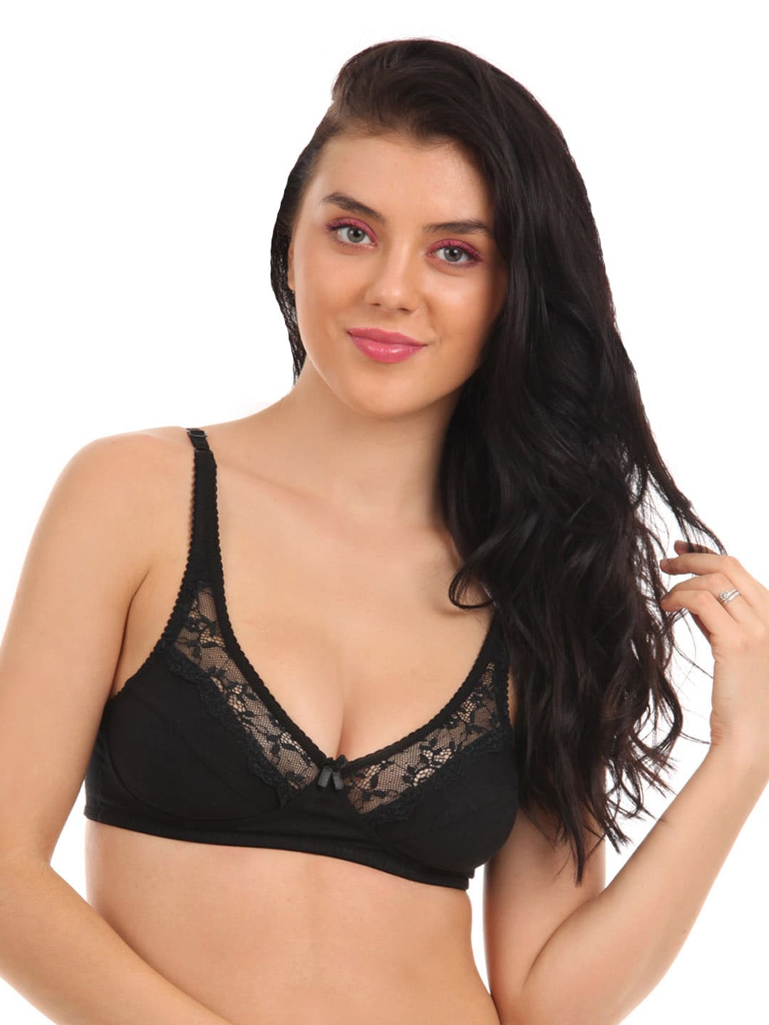 Biara Black Everyday Support Bra