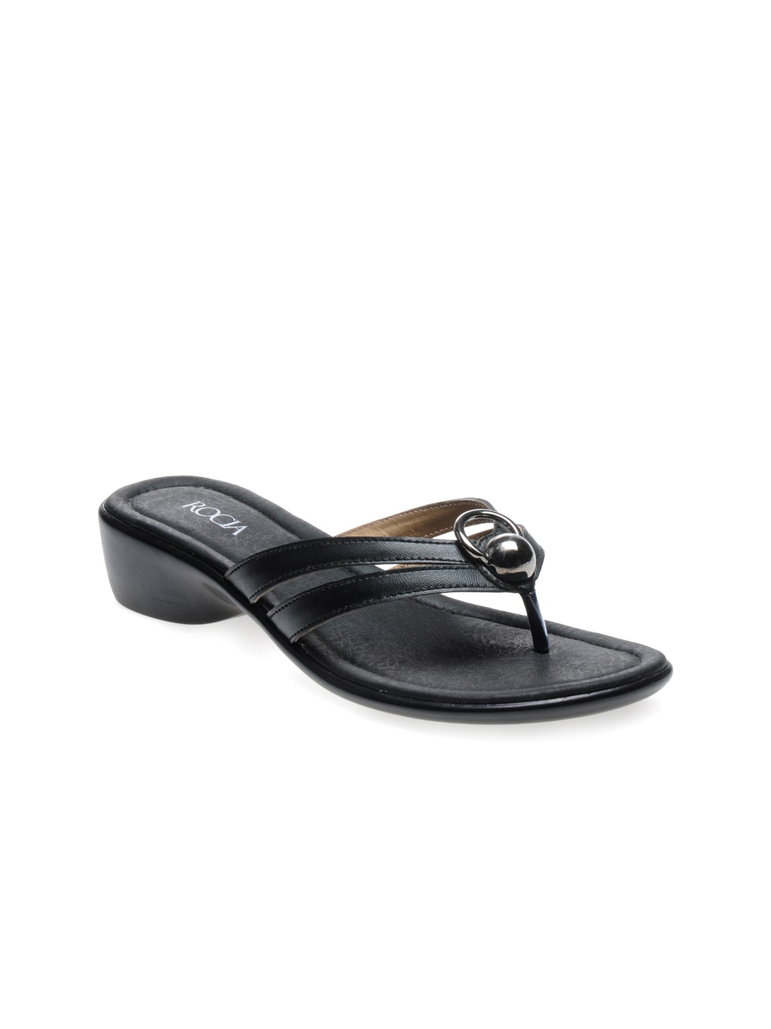 Rocia Women Black Sandals