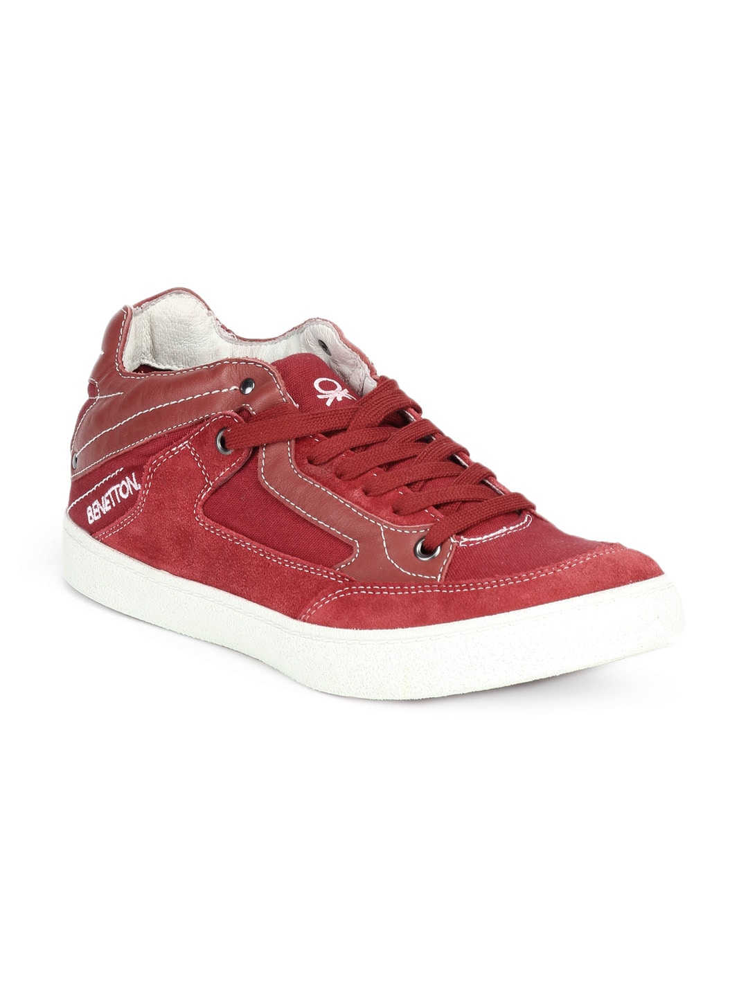 United Colors of Benetton Men Red Shoes