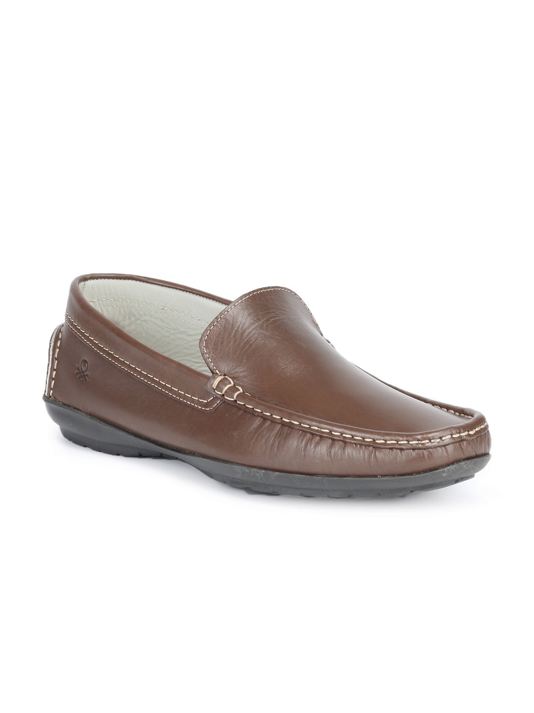 United Colors of Benetton Men Brown Shoes