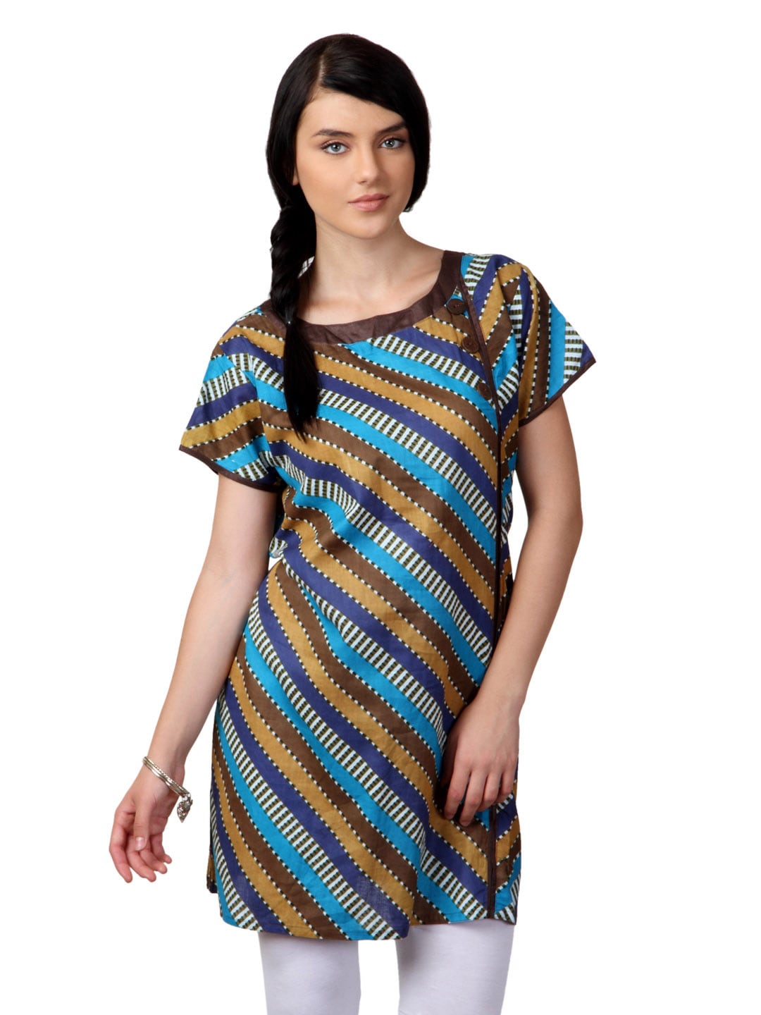 Aneri Women Multi Coloured Kurti