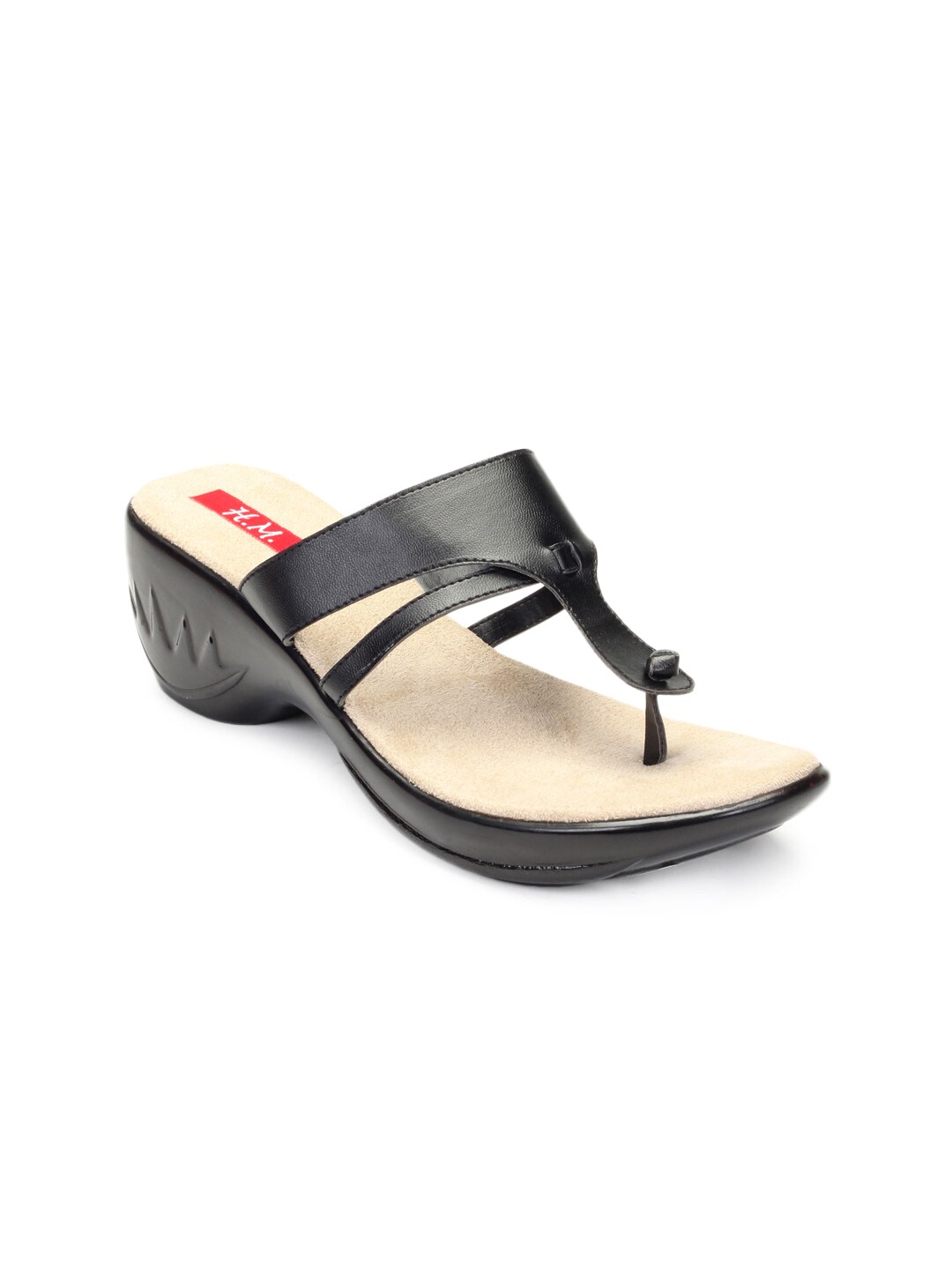 HM Women Black Sandals