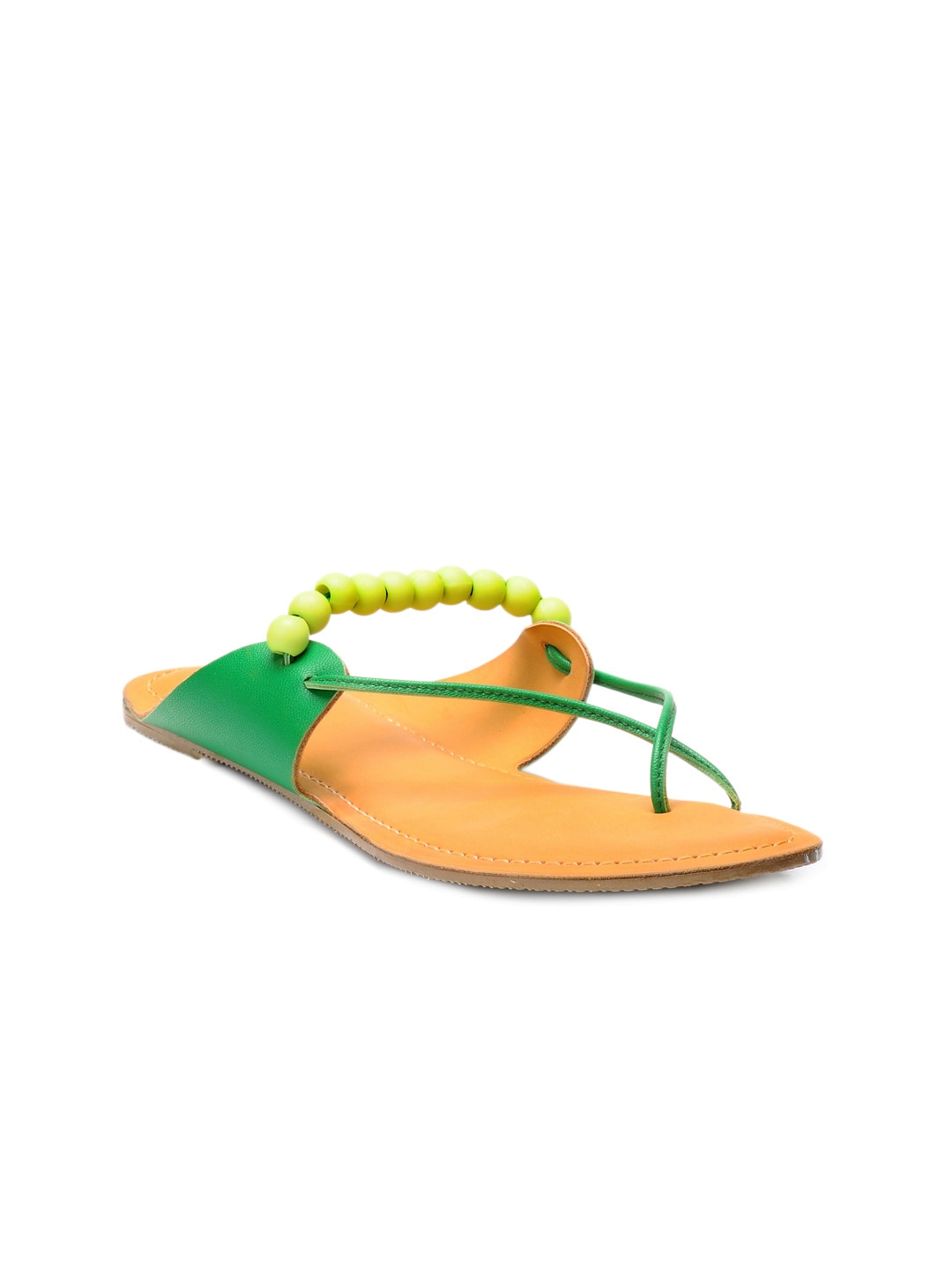 HM Women Green Flats