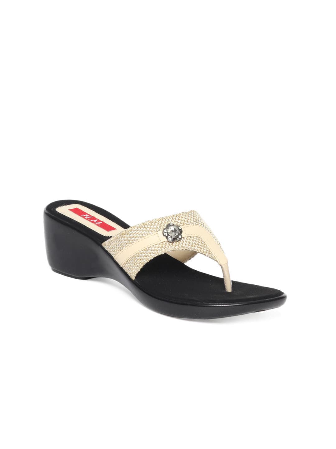 HM Women Beige Sandals