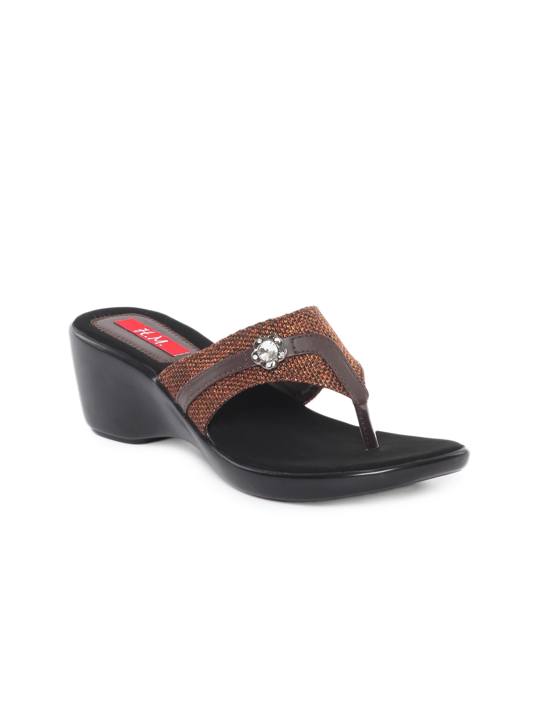 HM Women Brown Sandals
