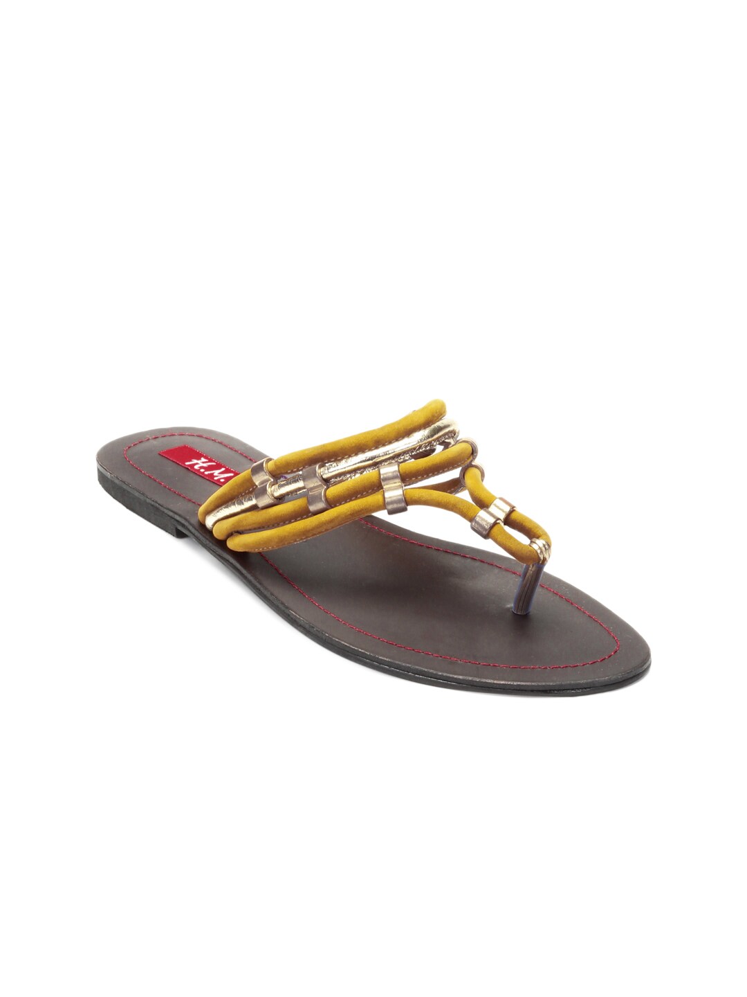 HM Women Yellow Flats