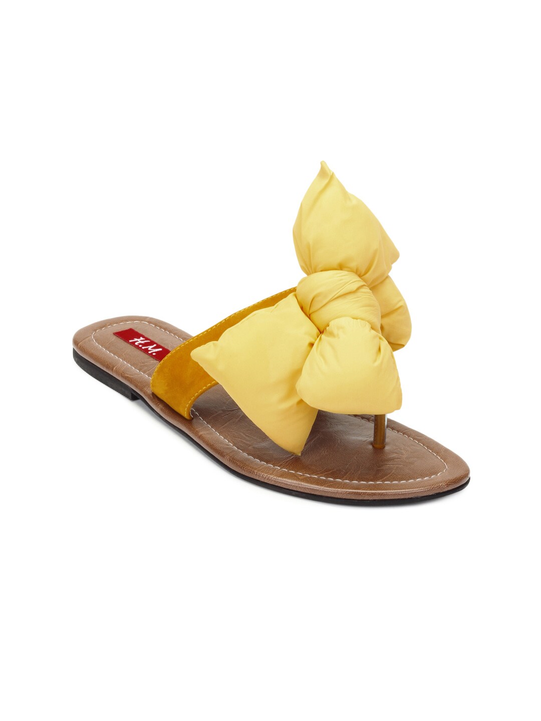 HM Women Yellow Flats