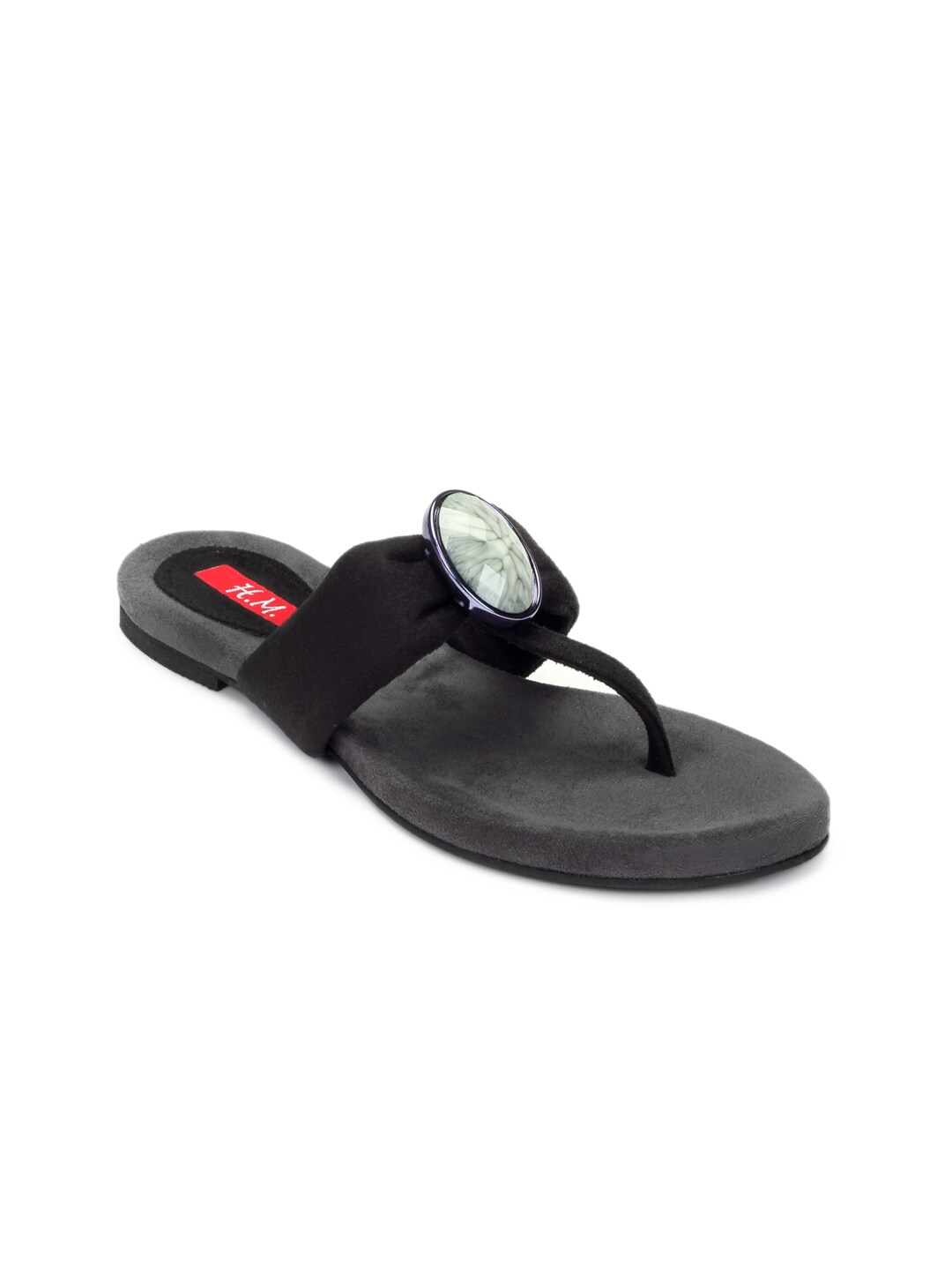 HM Women Black Sandals