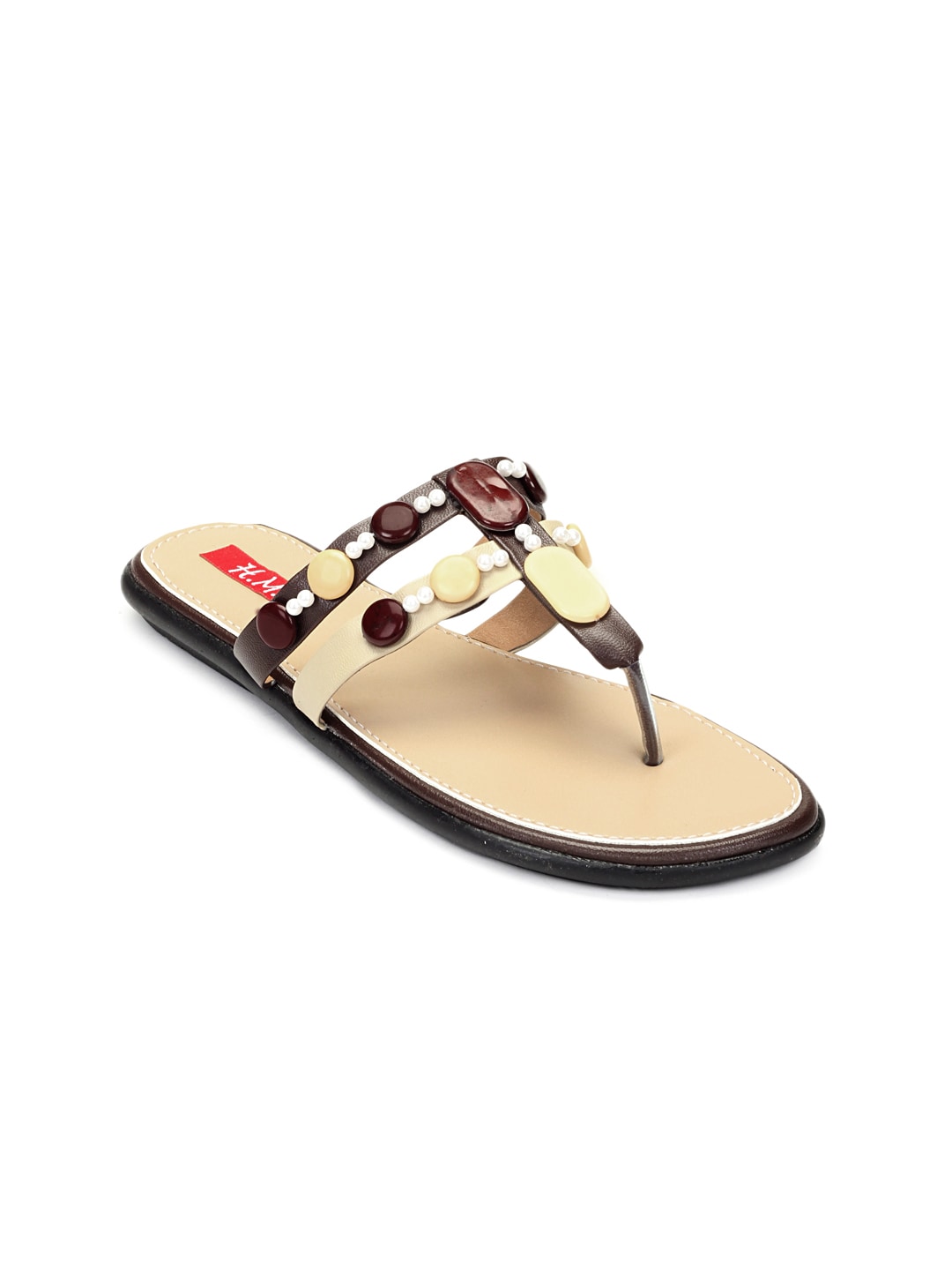 HM Women Brown Sandals