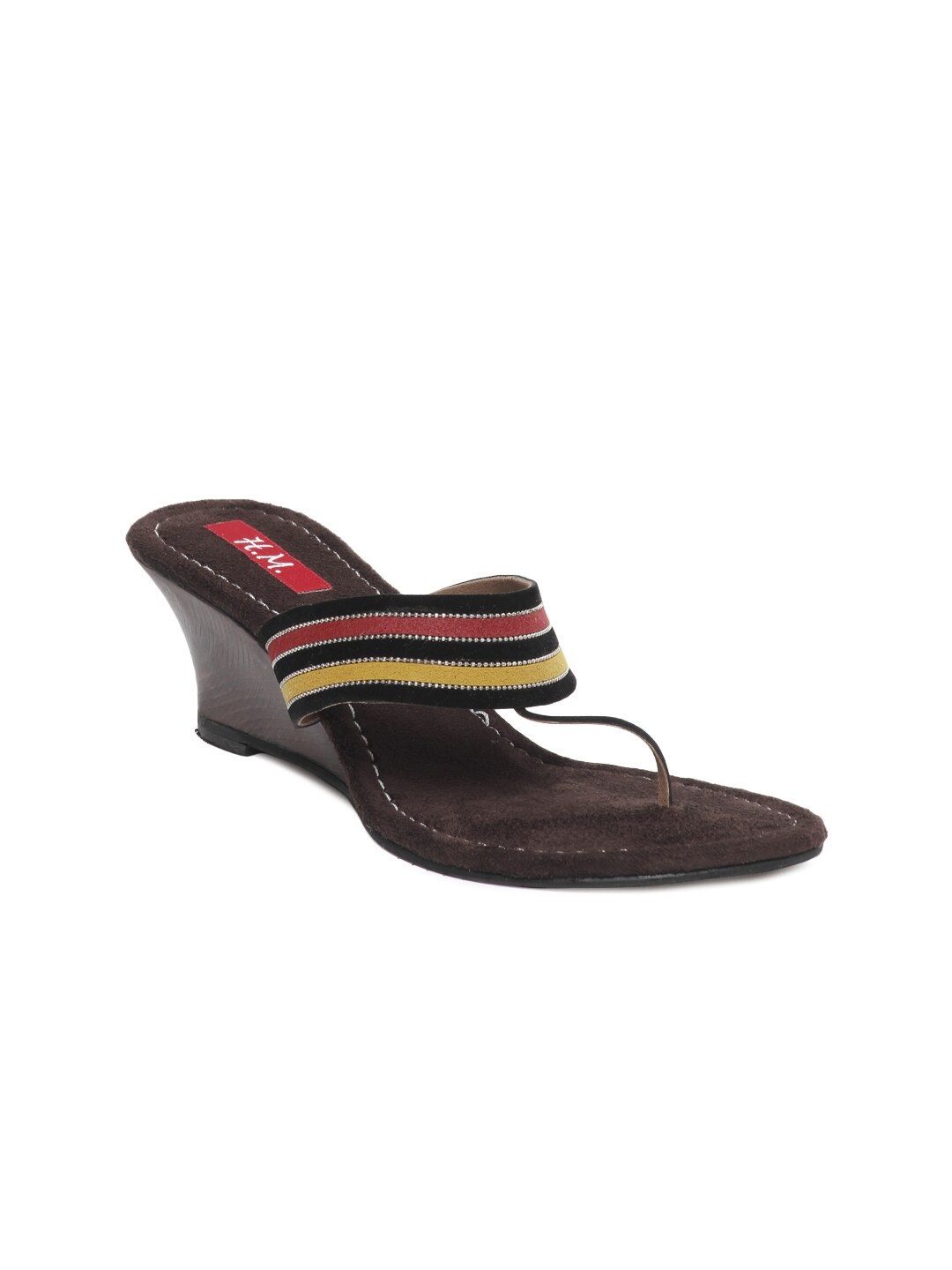 HM Women Black Wedges