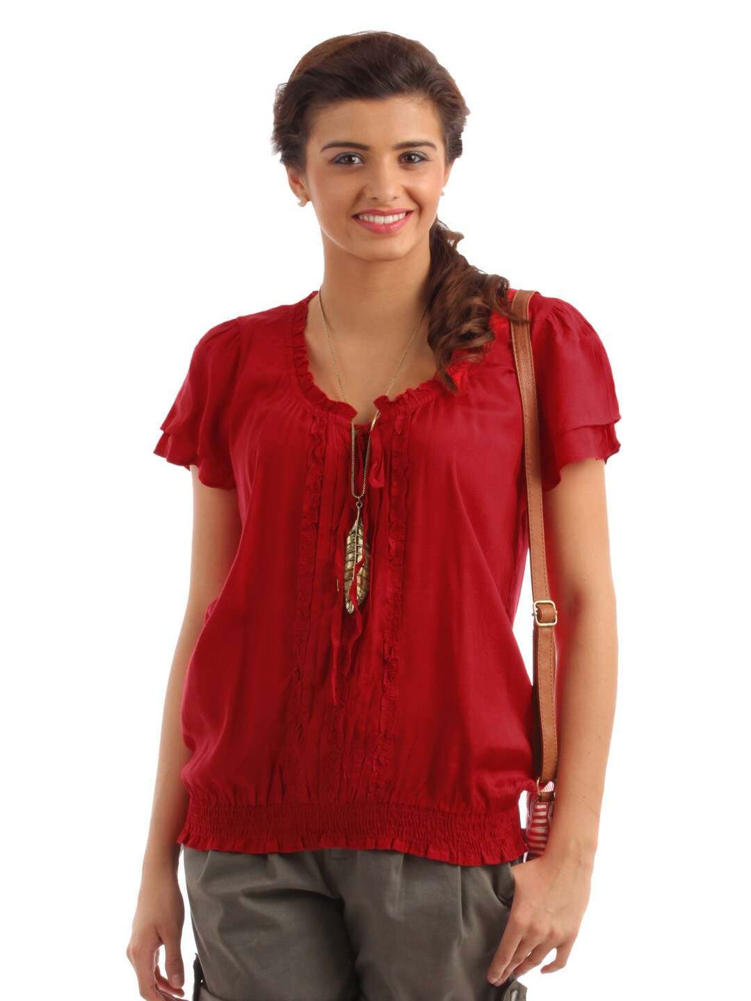 Forever New Women Red Top