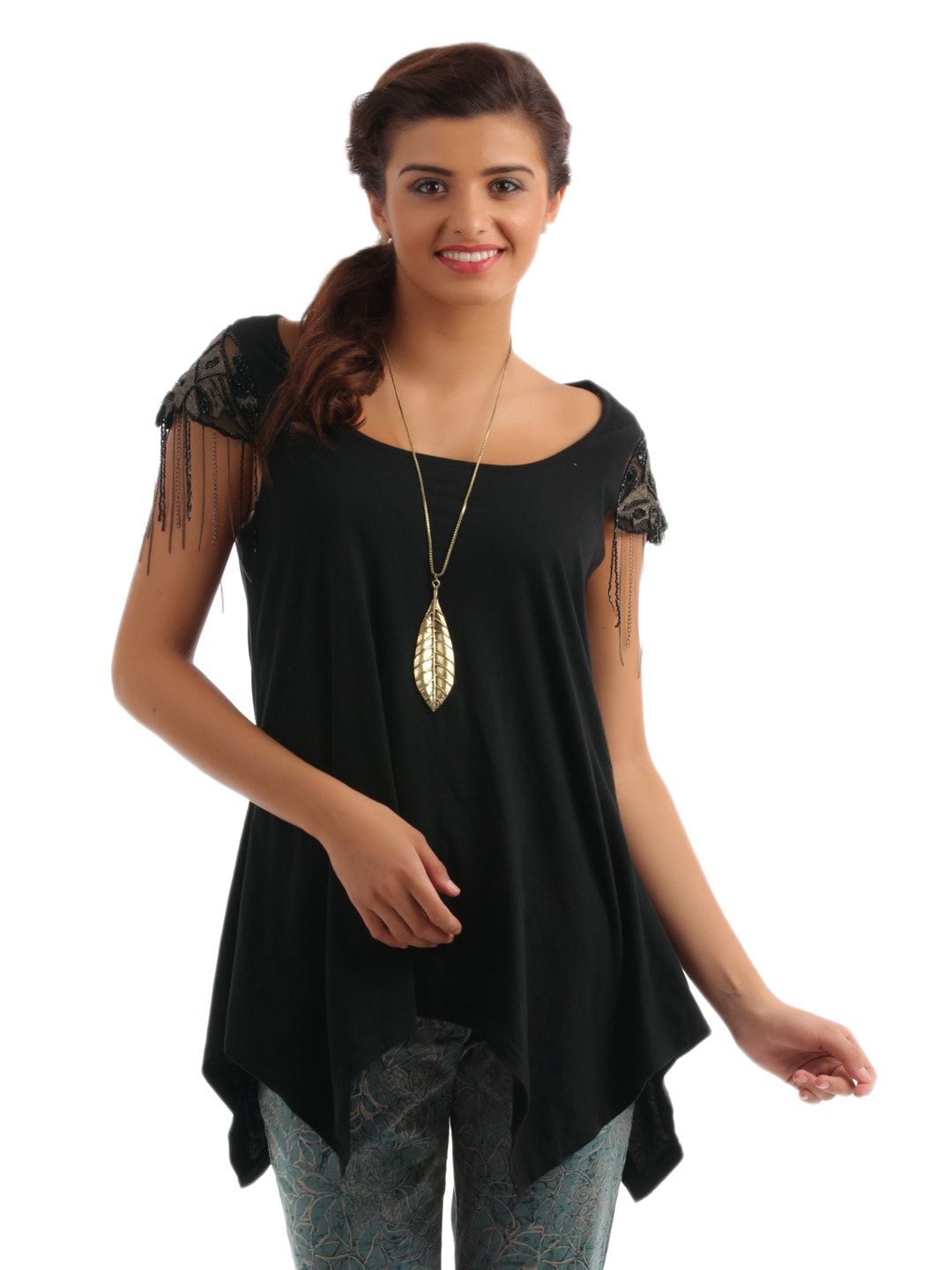 Forever New Women Black Top