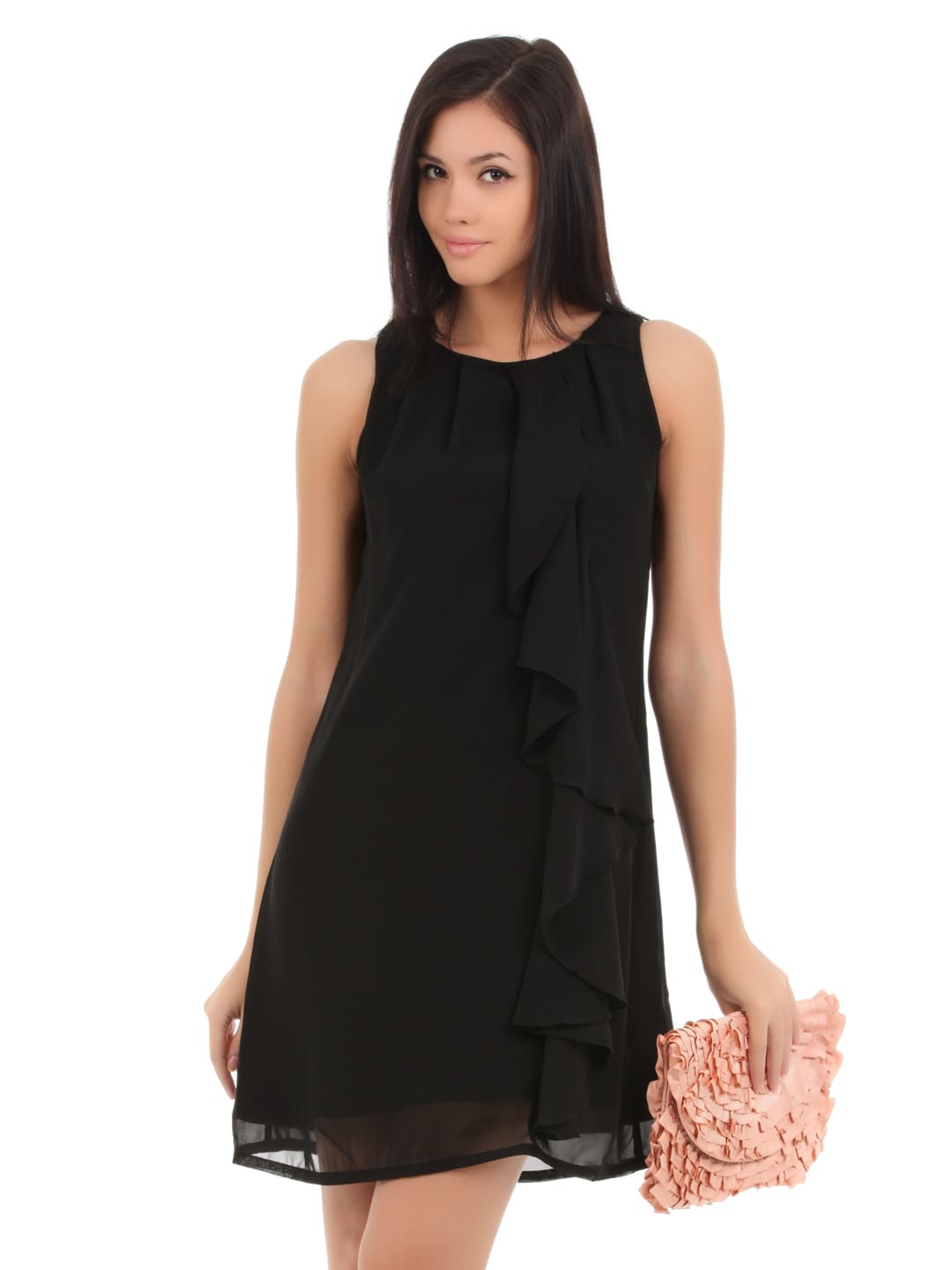 Elle Women Black Dress