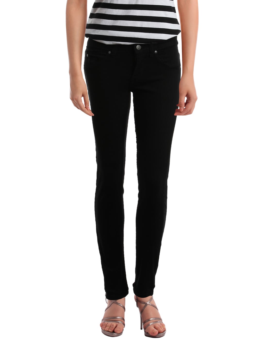 Elle Women Black Jeans