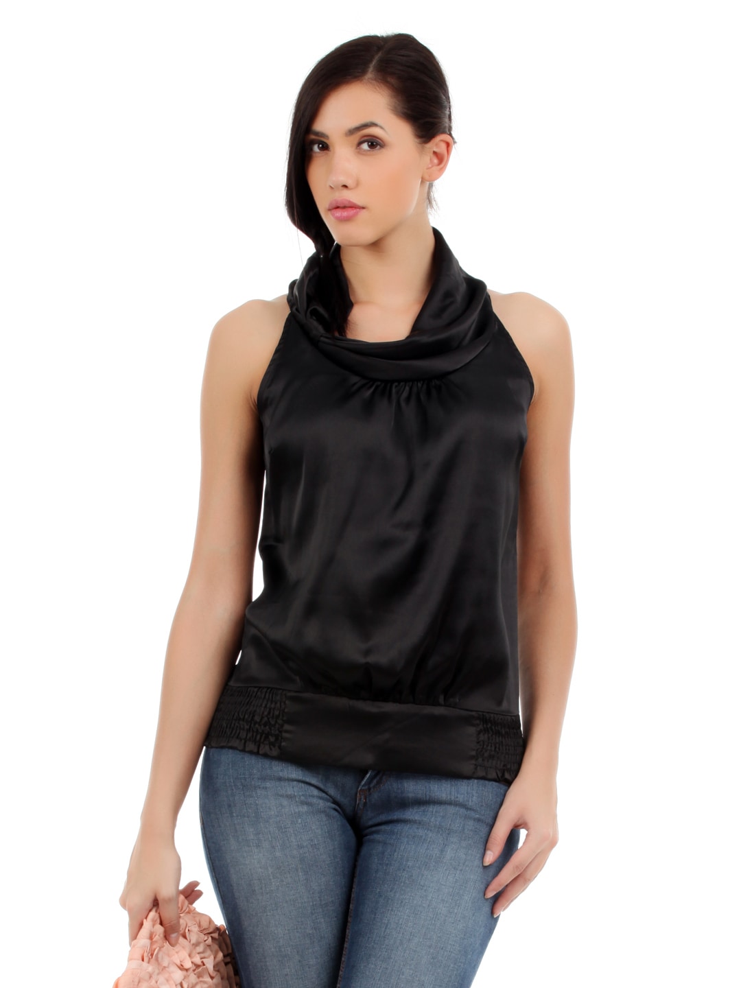 Elle Women Black Top