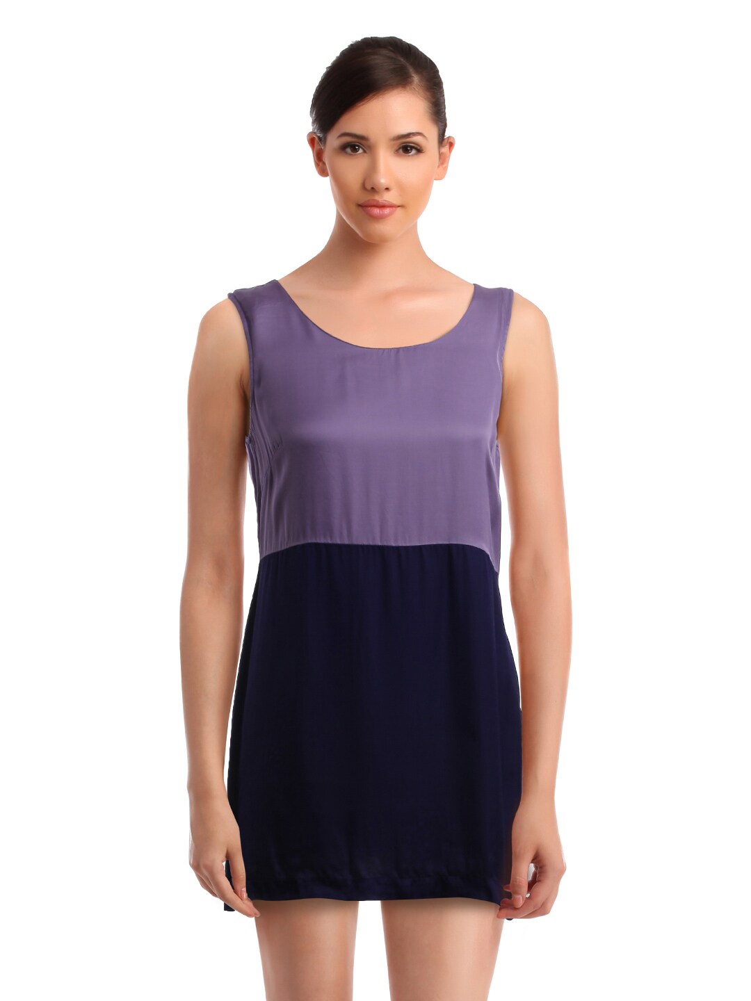 Elle Women Violet and Lavender Tunic