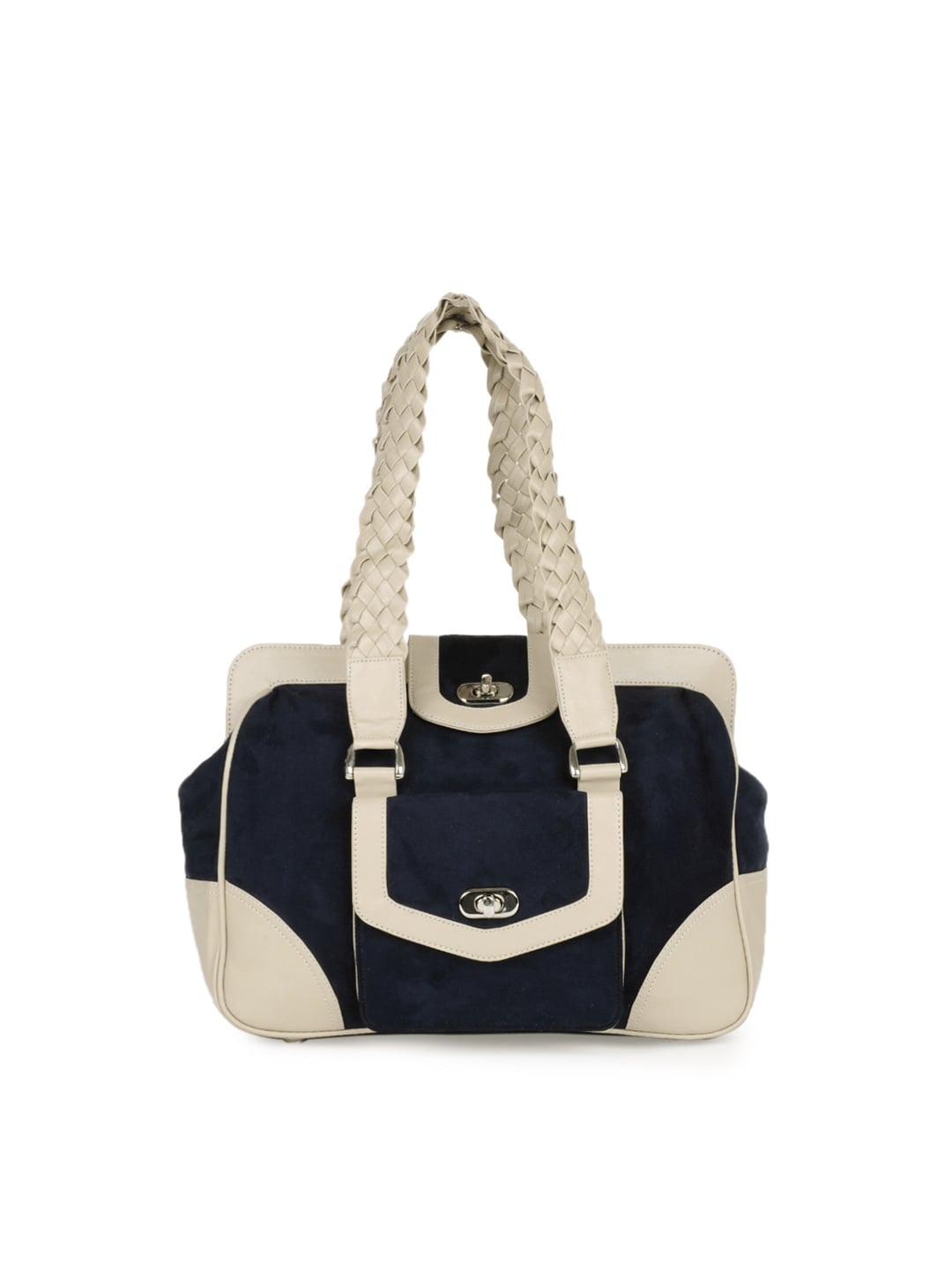 Murcia Blue & Cream Handbag