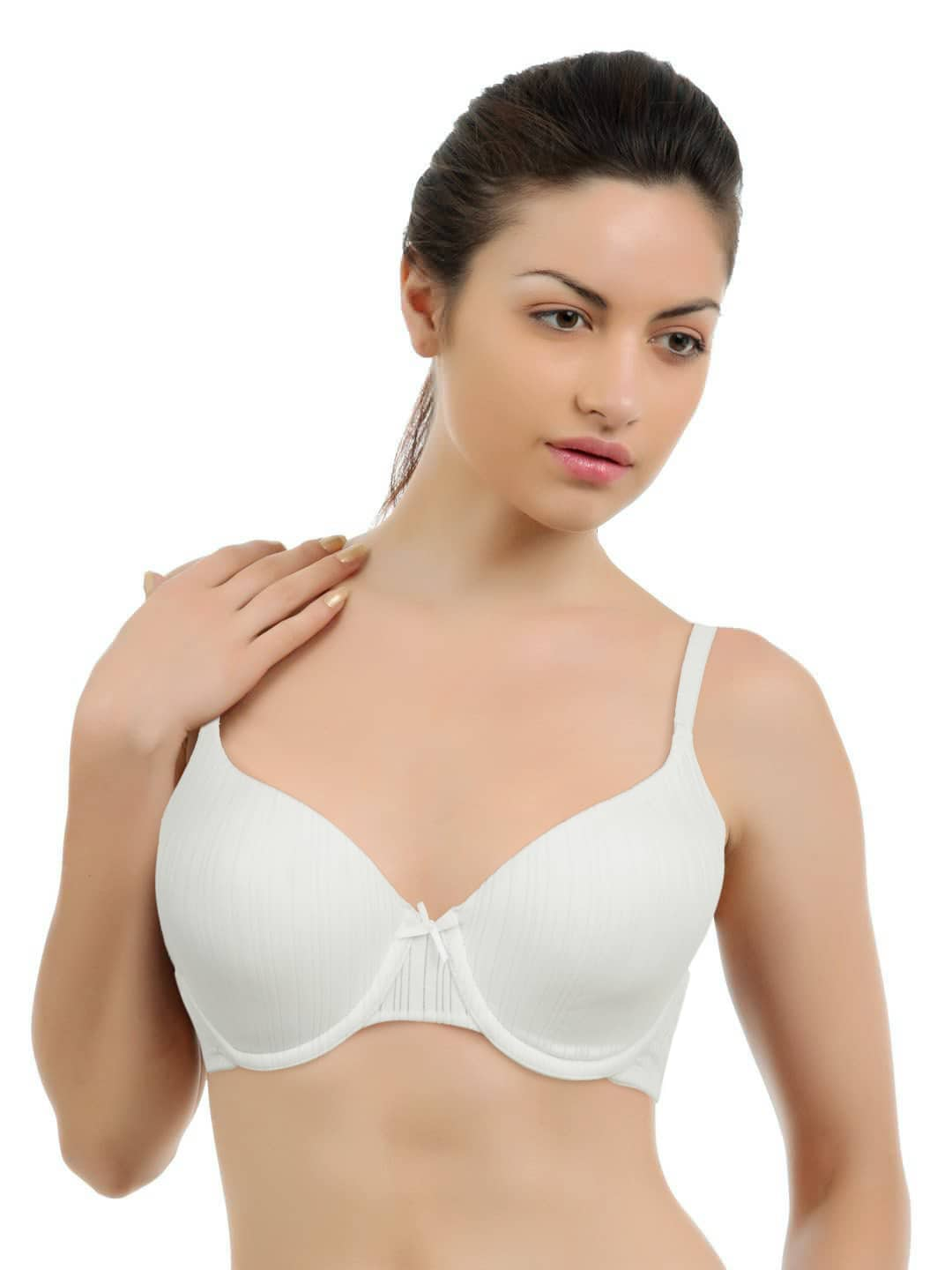 Amante White Full-Coverage T-shirt Bra BGSI01