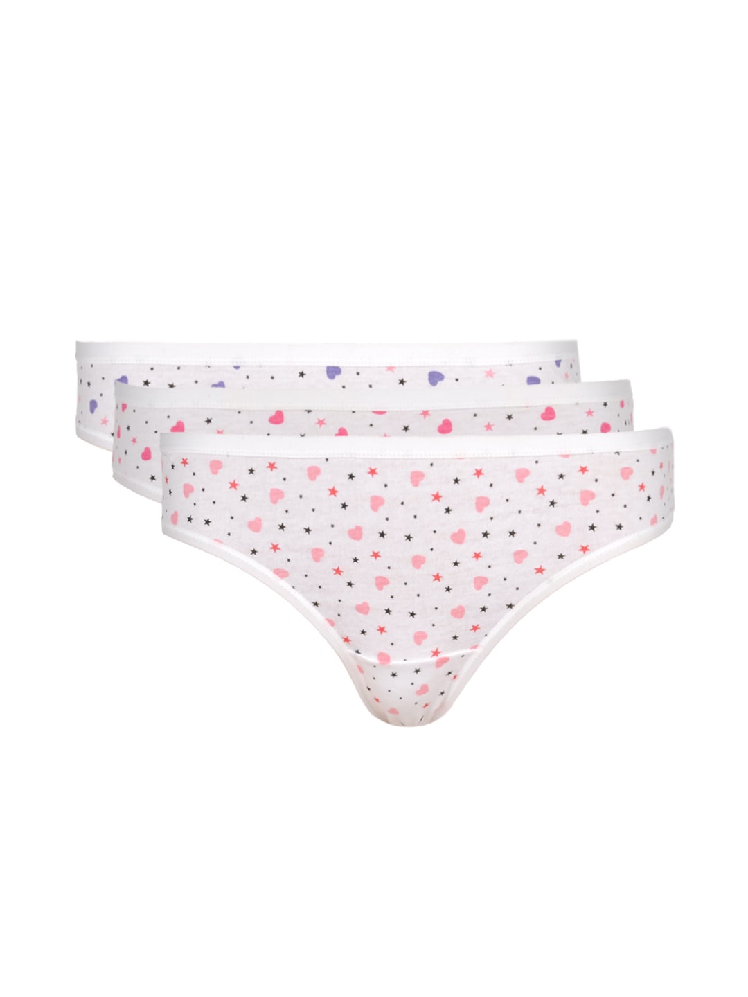 Amante Women Pack of 3 Printed Briefs PFCN04