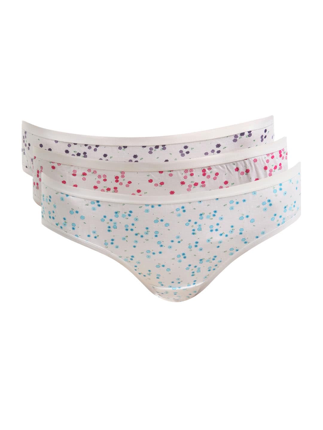 Amante Women Pack of 3 Printed Briefs PFCN04