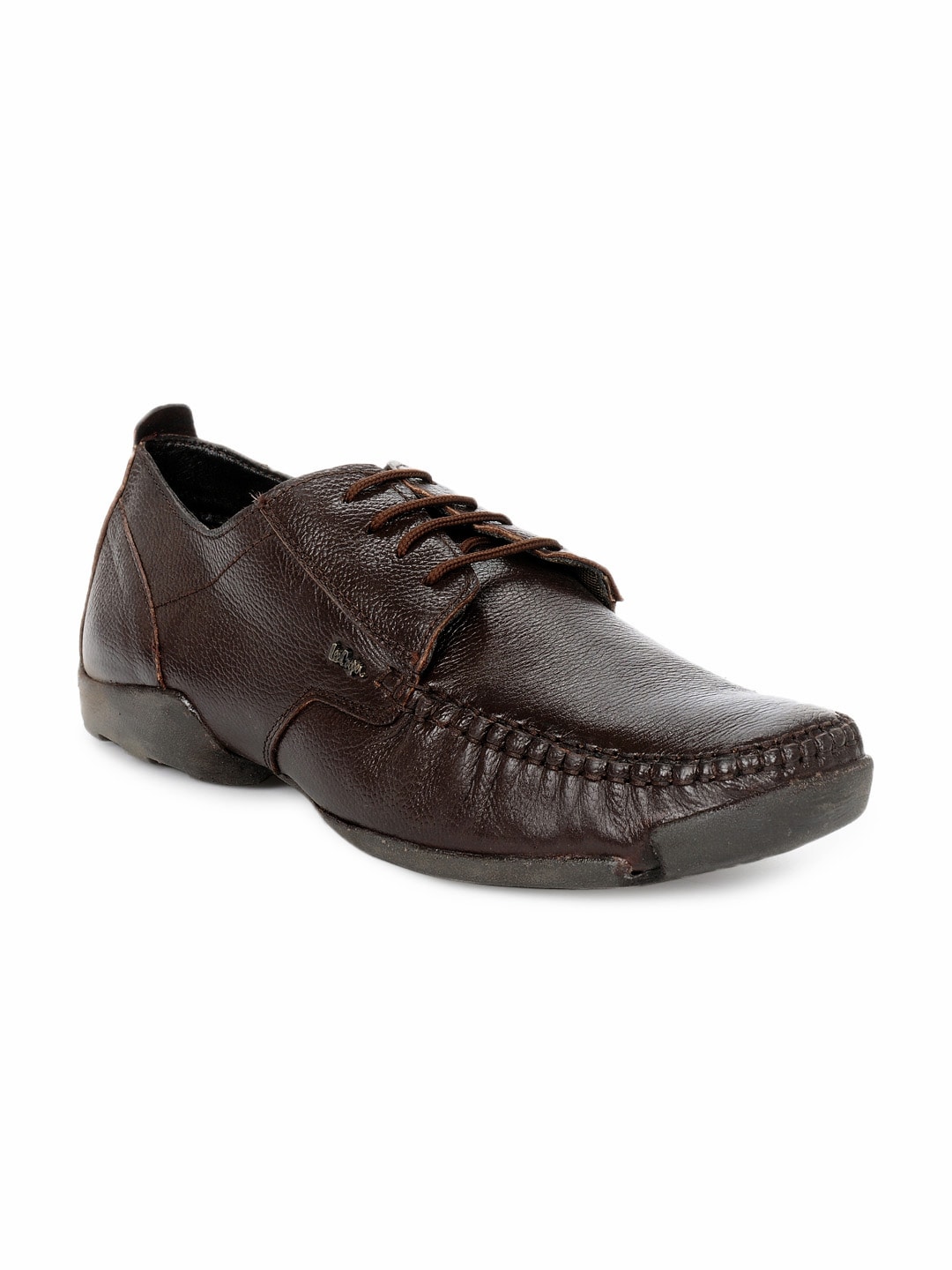 Lee Cooper Men Brown Formal Shoes
