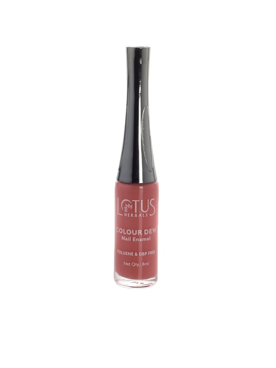 Lotus Herbals Colour Dew Brownie Glaze Nail Polish 84