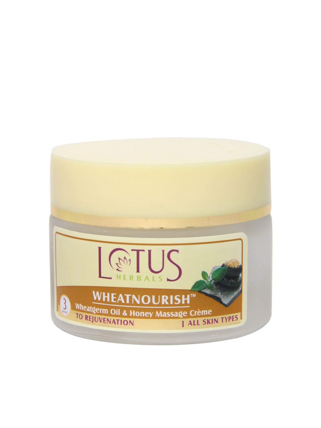Lotus Herbals Wheatnourish Wheatgerm Oil & Honey Massage Creme