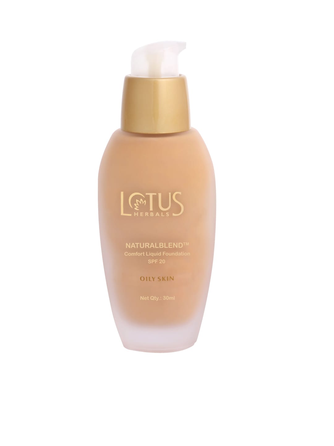 Lotus Herbals Natural Blend Comfort Liquid Sand Foundation 310