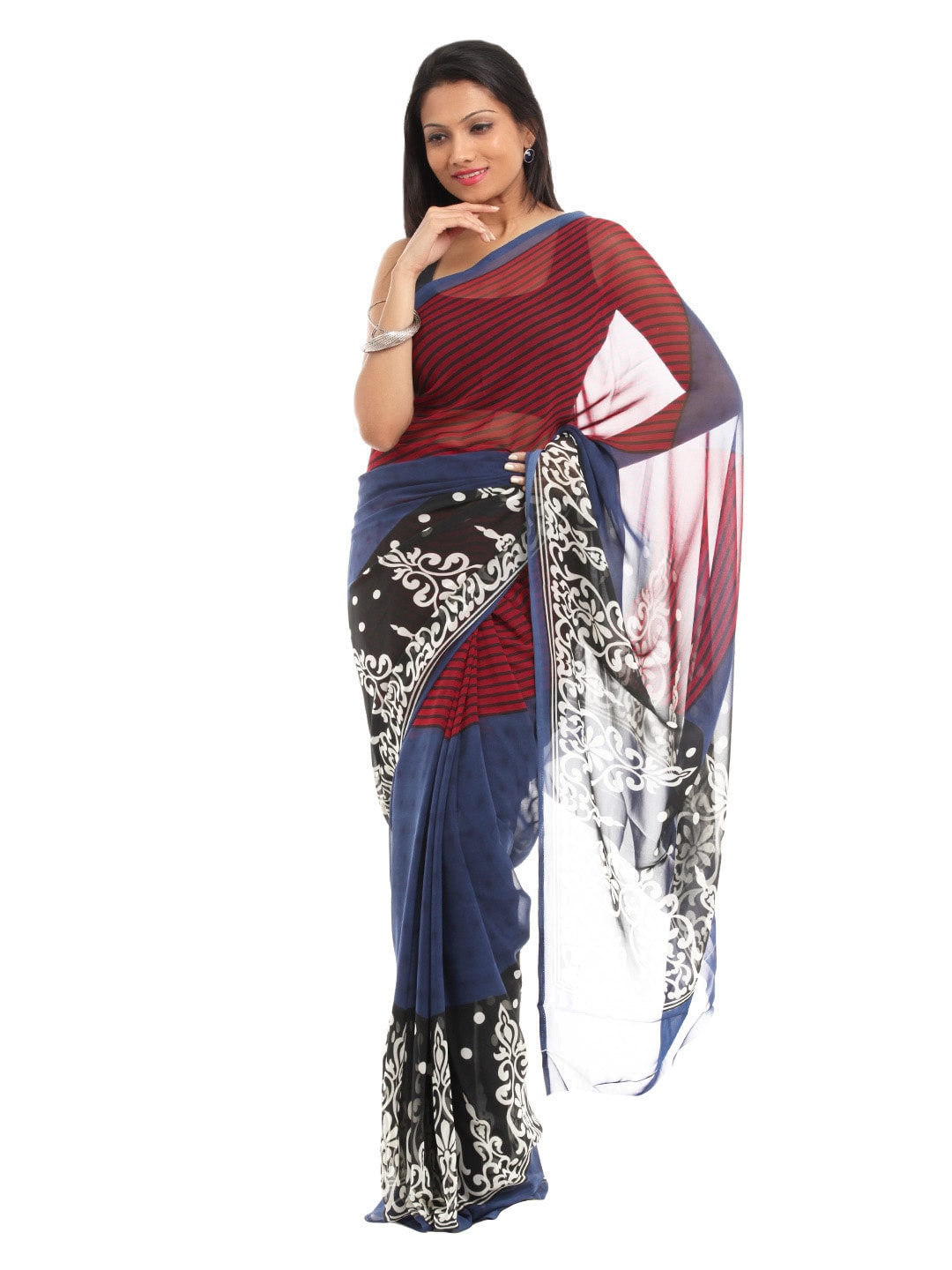 Prafful Women Multi Coloured Sari