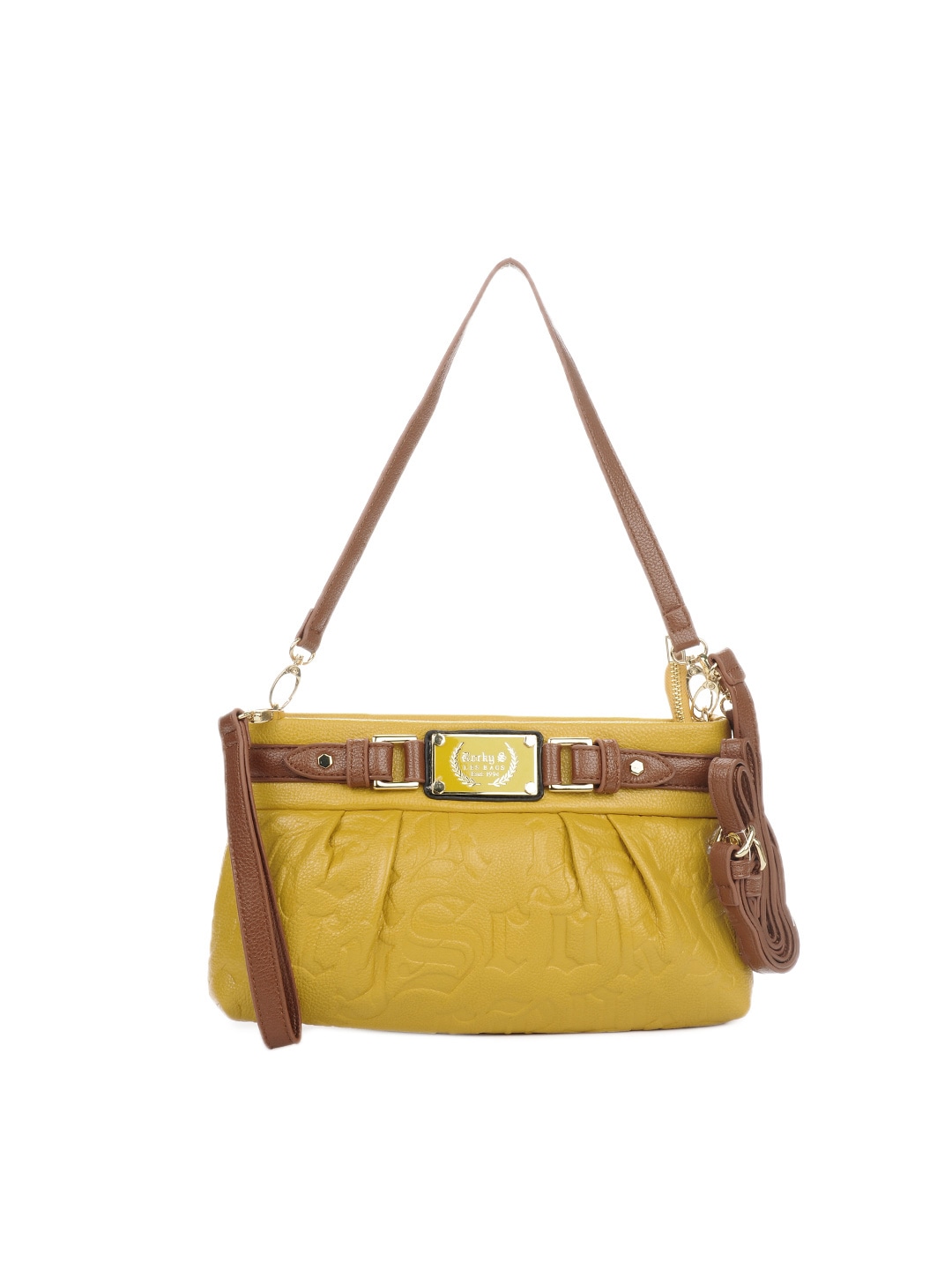Rocky S Women Yellow Handbag