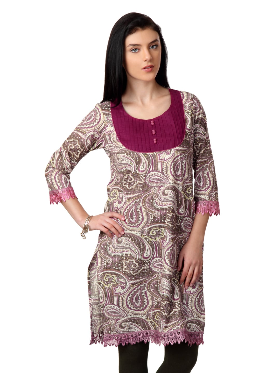 ALayna Women Multi Coloured Kurta