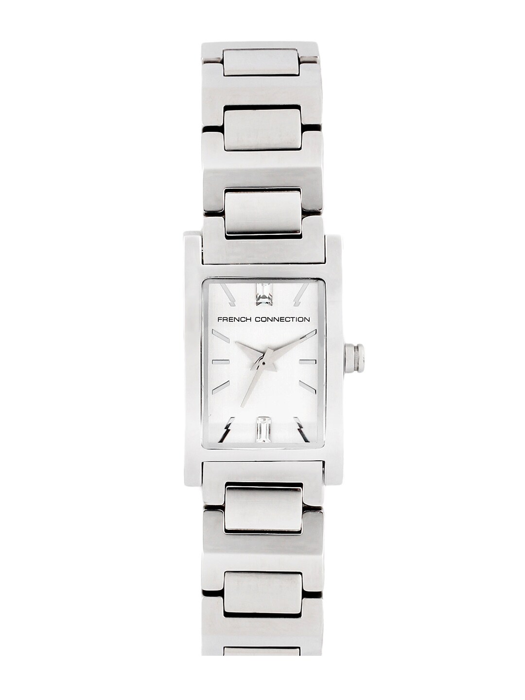 FCUK Women Silver-Toned Dial Watch FC1024SWN