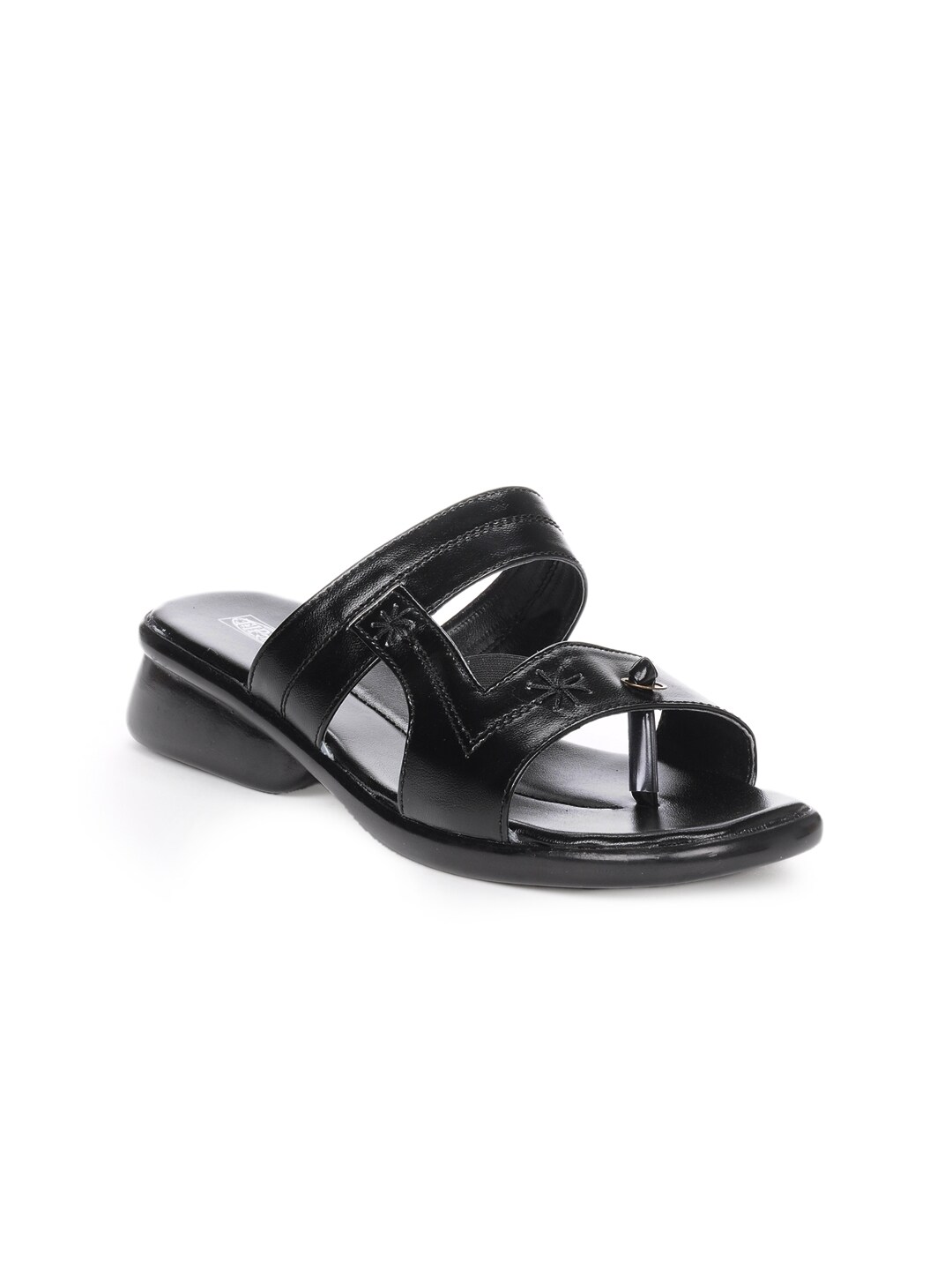 Tiptopp Women Black Sandals