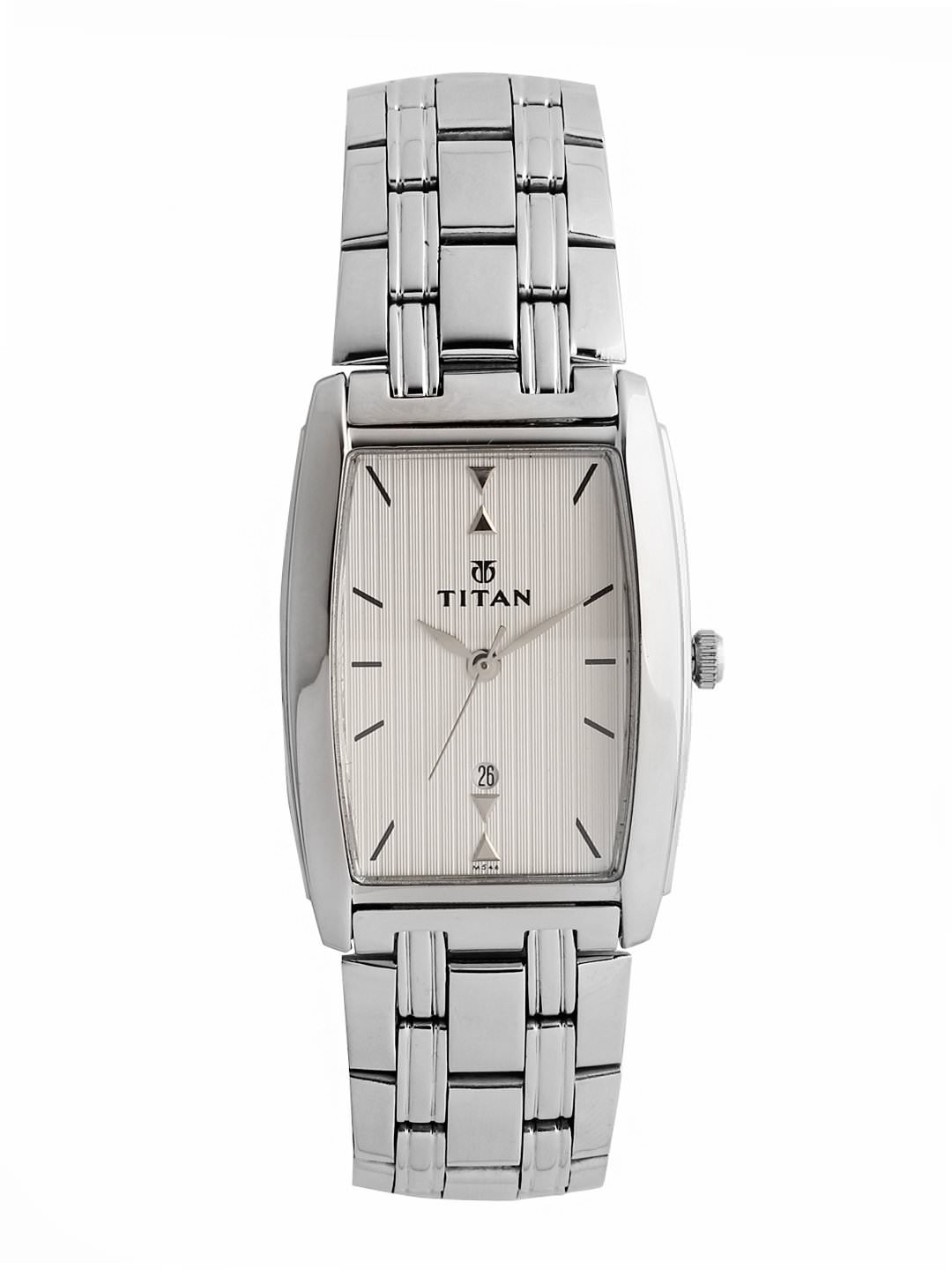 Titan Men Silver Watch