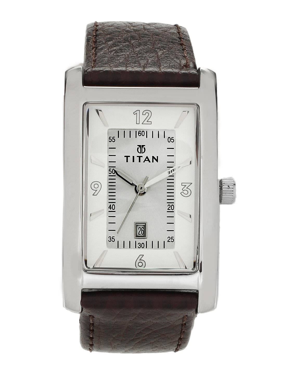 Titan Men Silver Watch