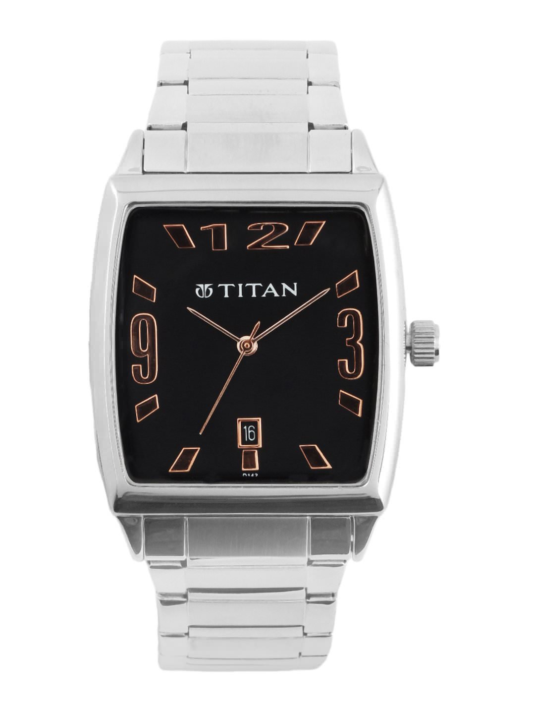 Titan Men Black Watch