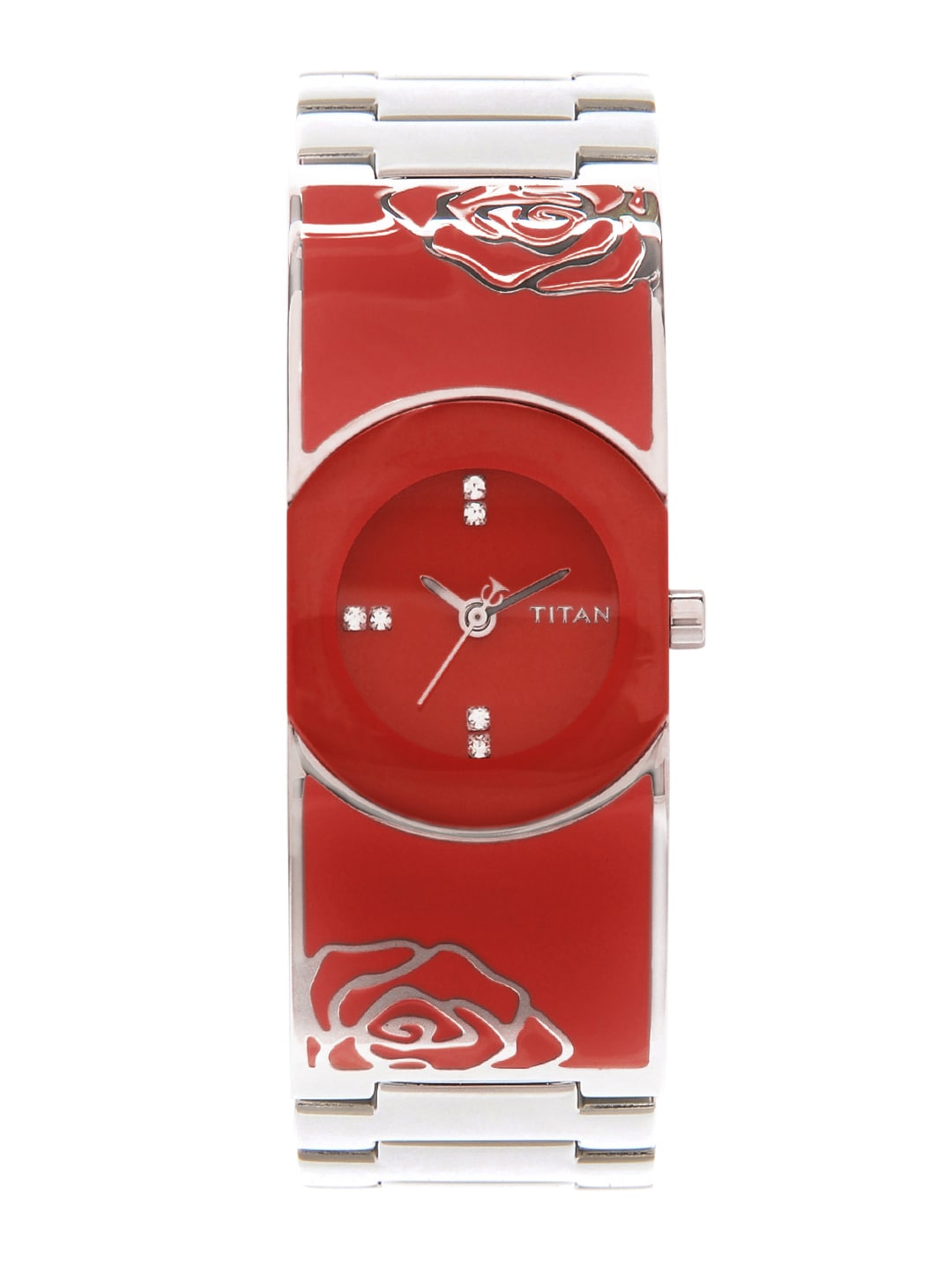 Titan Women Red Watch