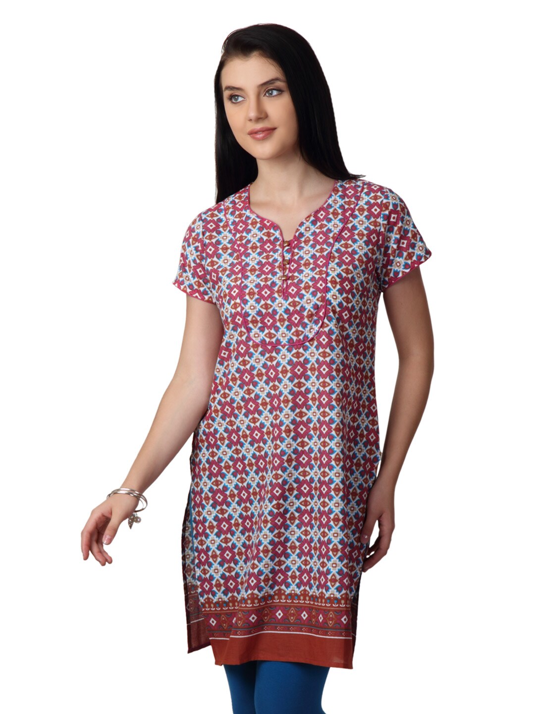 Vishudh Women Multi Coloured Kurta