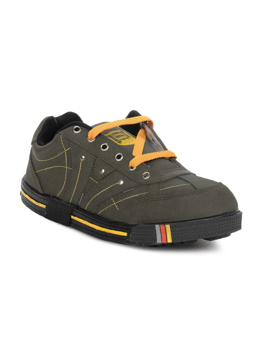 Gliders Men Charcoal Shoes