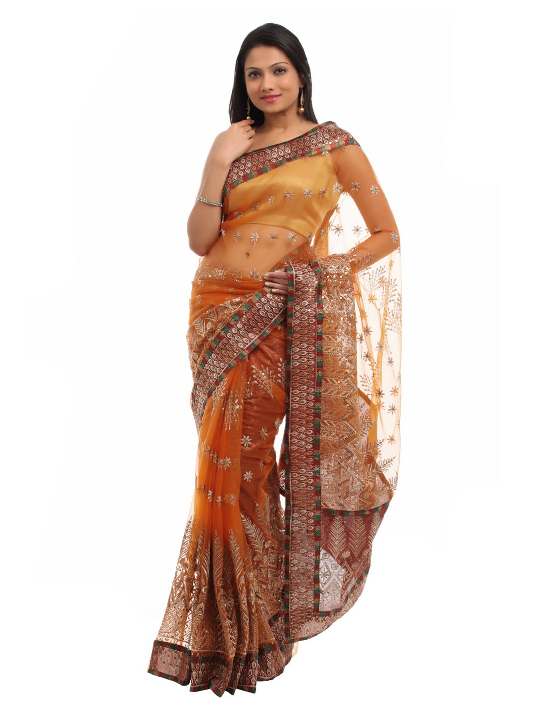 FNF Rust Collection for Wedding Sari