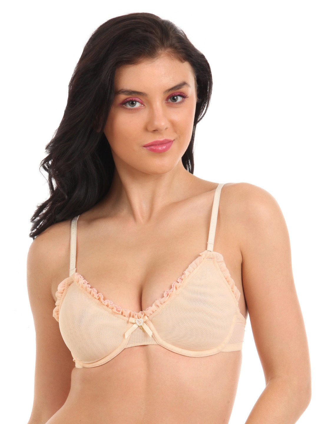 Avirate Light Orange Bra