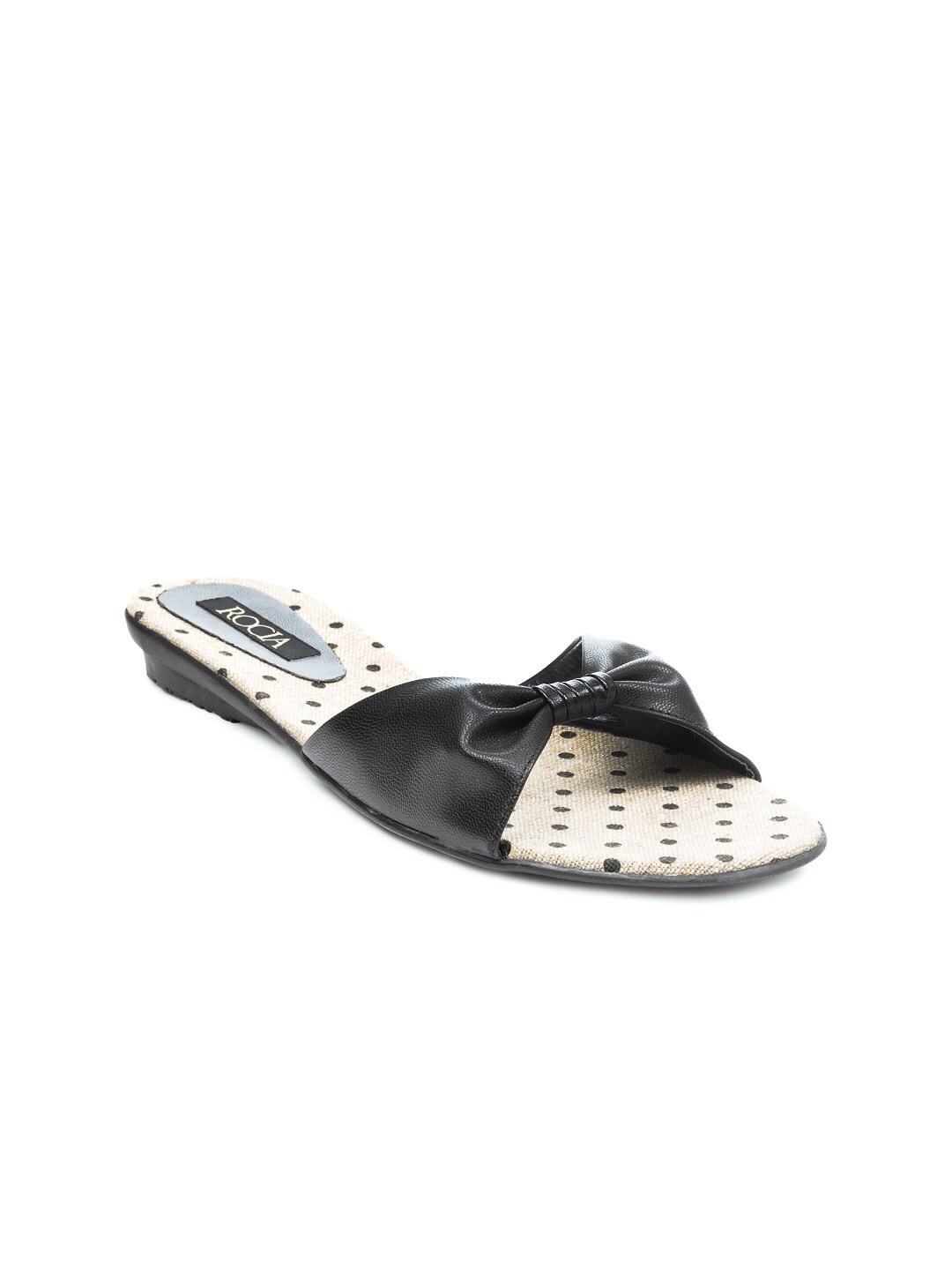 Rocia Women Black Flats