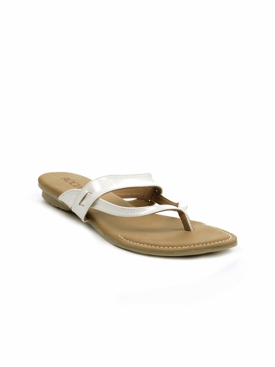 Rocia Women White Flats