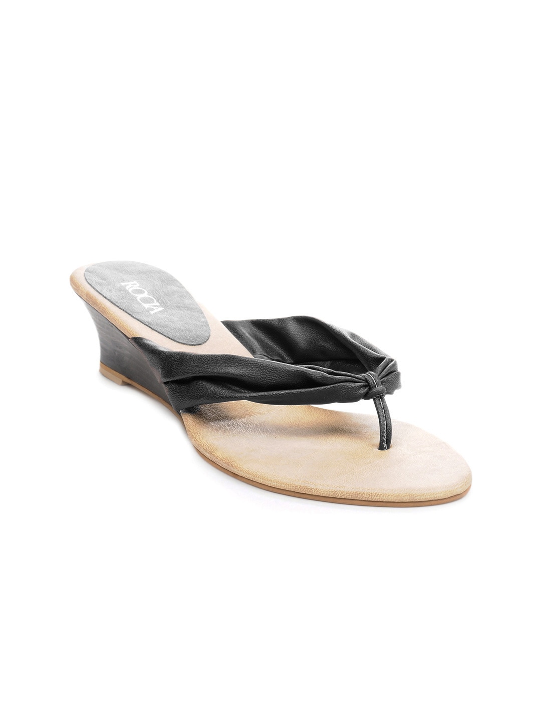 Rocia Women Black Wedges