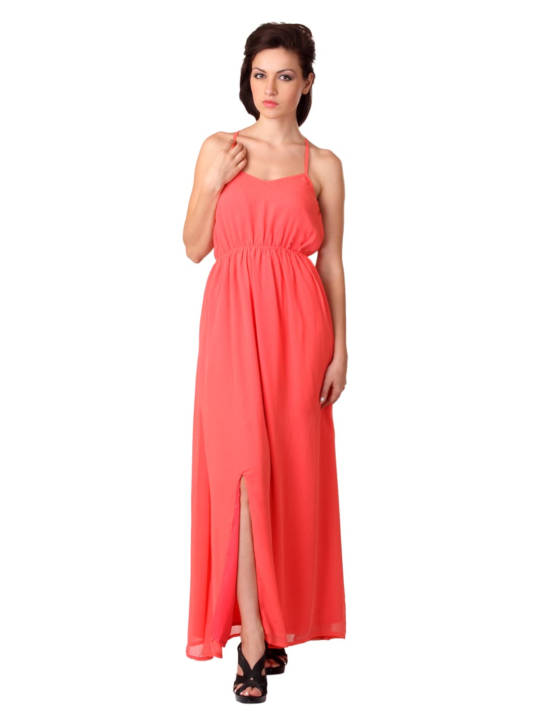 Femella Women Peach Dress