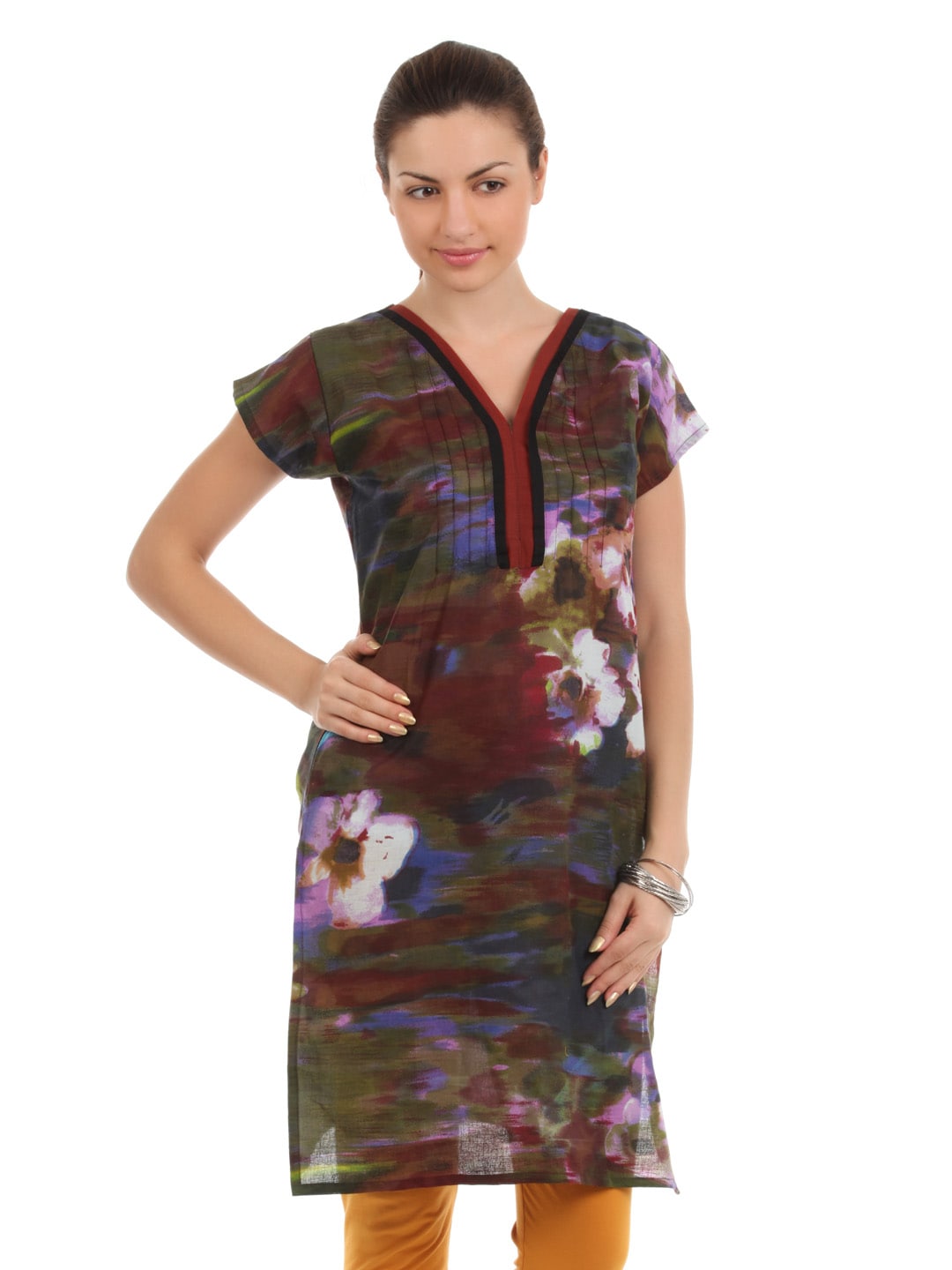 Diva Women Multi Colour Kurta