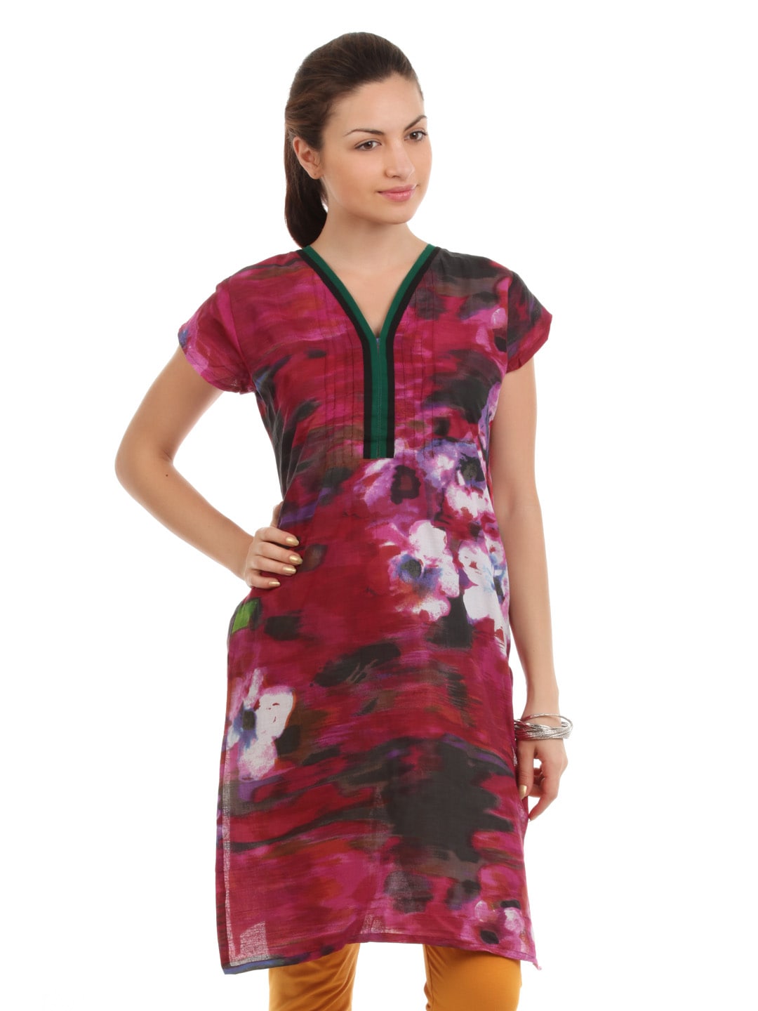 Diva Women Multi Colour Kurta