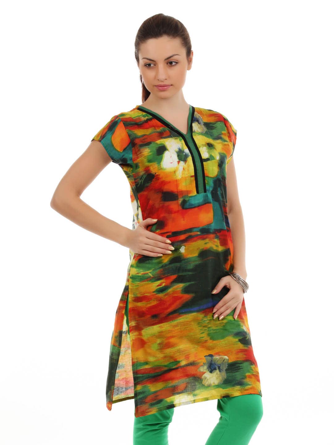 Diva Women Multi Coloured Kurta