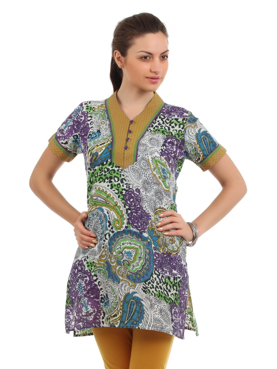 Diva Women Multi Coloured Kurta